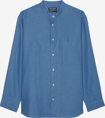 Marc O'Polo Button Up Shirt in Blue: front