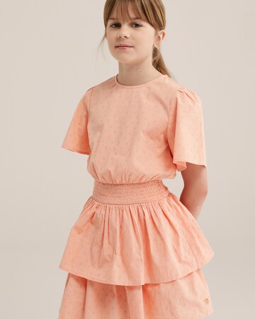 WE Fashion Kleid in Orange: Vorderseite