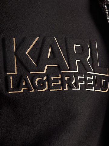 Karl Lagerfeld Μπλούζα φούτερ σε μαύρο