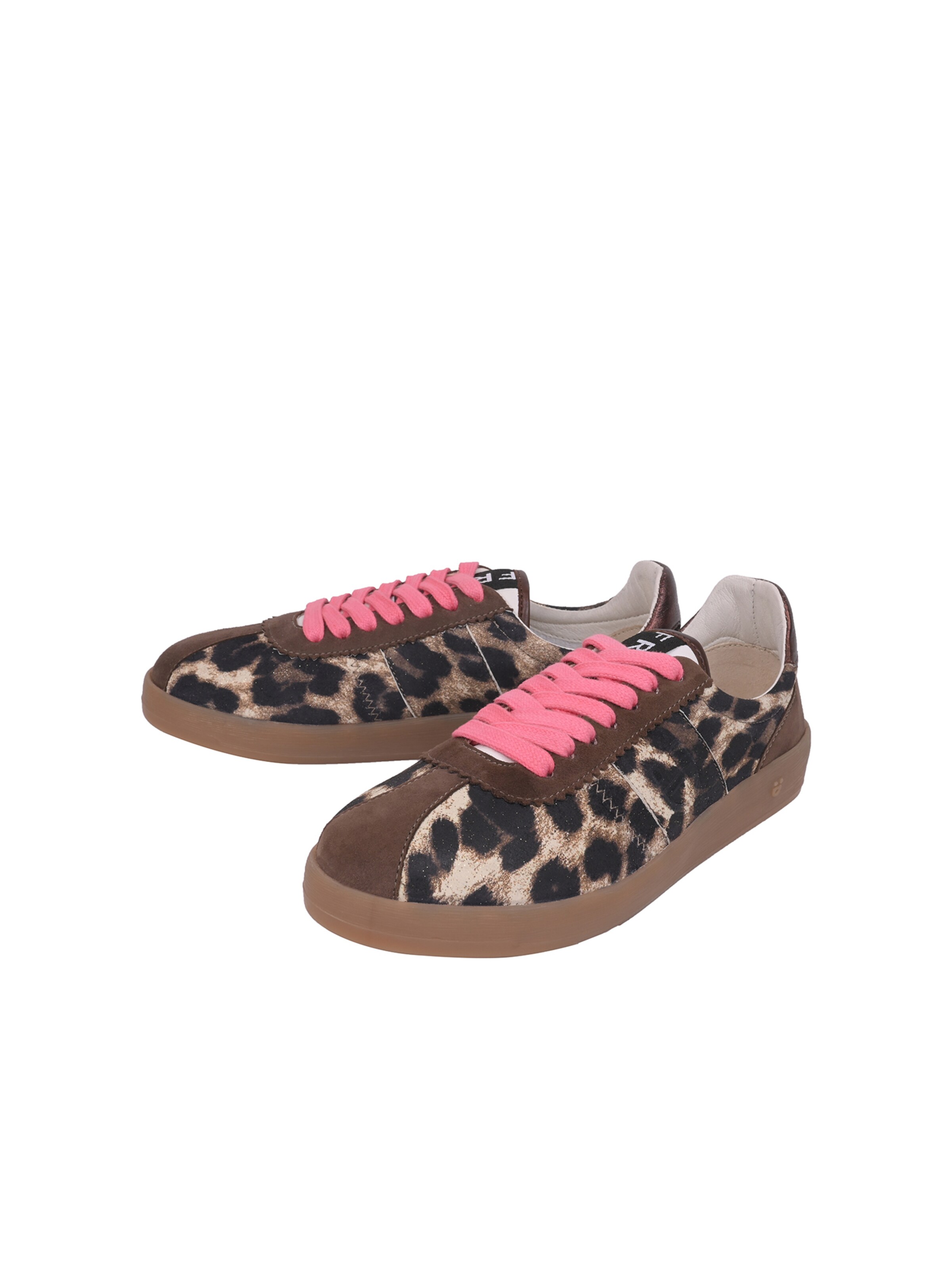 FREUDE Platform trainers 'ARIELLE' in Brown