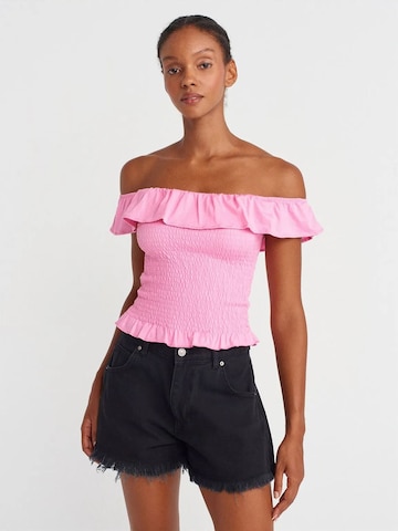 Dilvin Shirt in Pink: Vorderseite