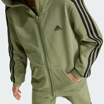 ADIDAS SPORTSWEAR Sportsweatjacke 'Essentials' in Grün