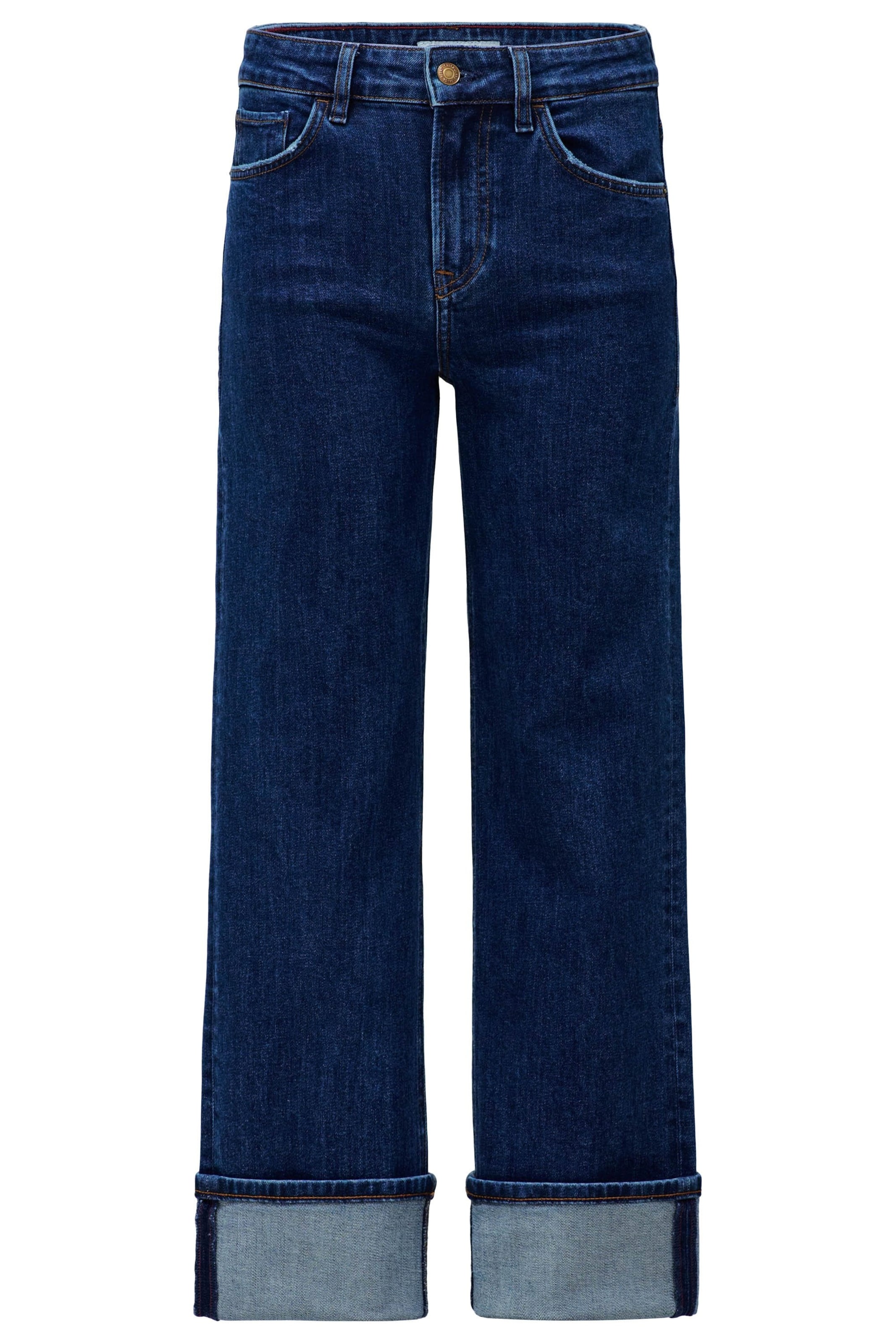 Salsa Jeans Tapered Jeans in Blauw: voorkant