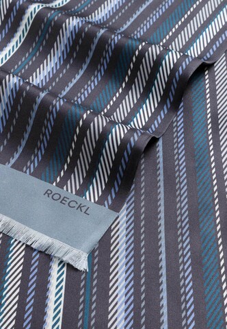 Roeckl Sjaal ' TAILORED STRIPES ' in Blauw