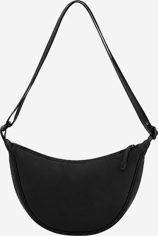 MEVYRA Crossbody Bag in Black: front