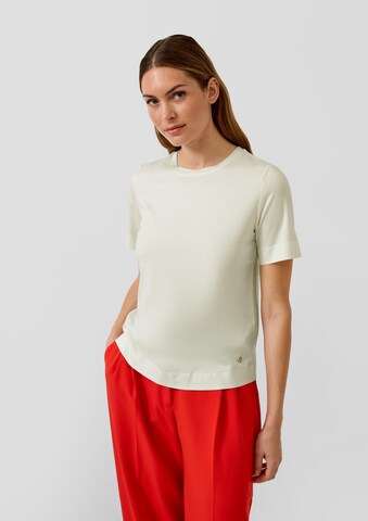 s.Oliver BLACK LABEL Shirt in Beige: front