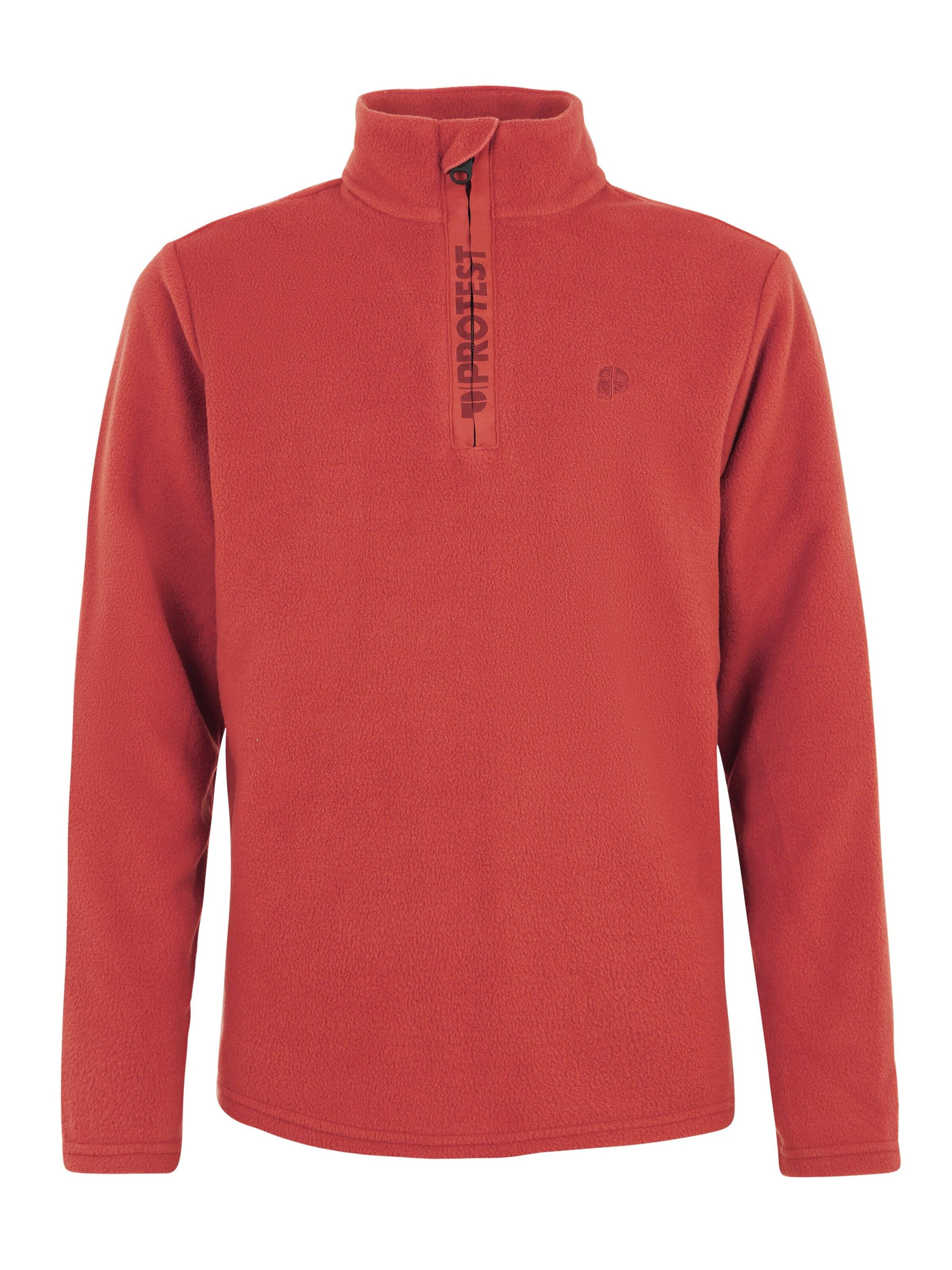 PROTEST Athletic Sweatshirt 'PERFECTY JR' in Red: front