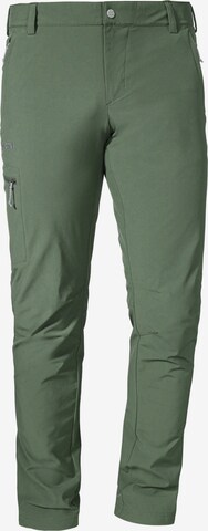 Schöffel Regular Outdoorhose 'Folkstone' in Grün: predná strana