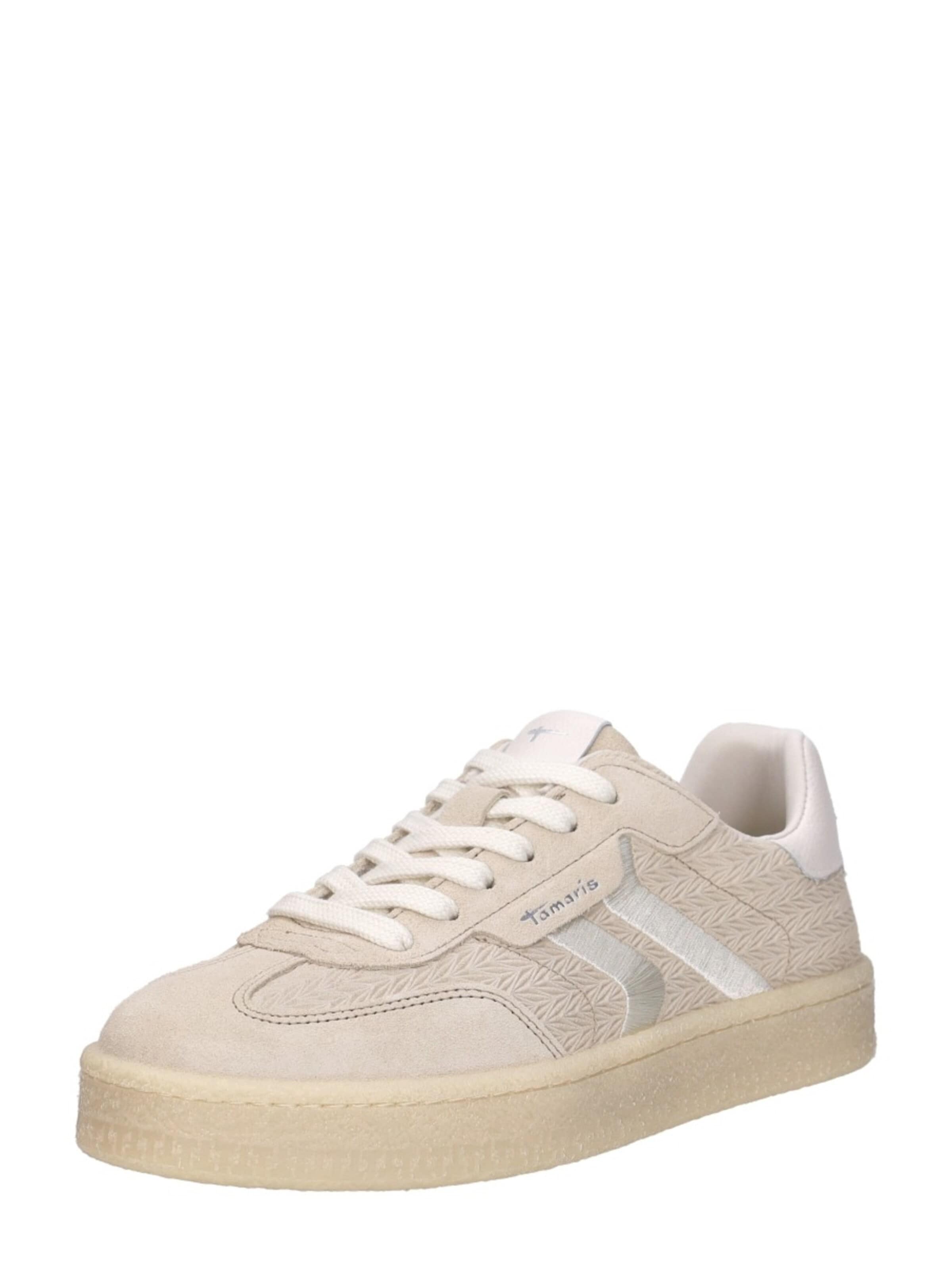 Tamaris Sneakers 'Sneakers Laag' in Beige