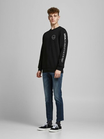 JACK & JONES Sweatshirt 'Elias' in Black