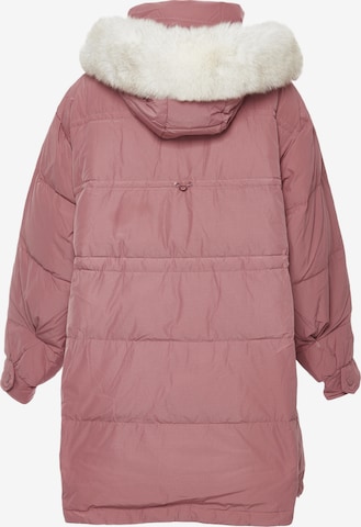 MYMO Zimná bunda - ružová