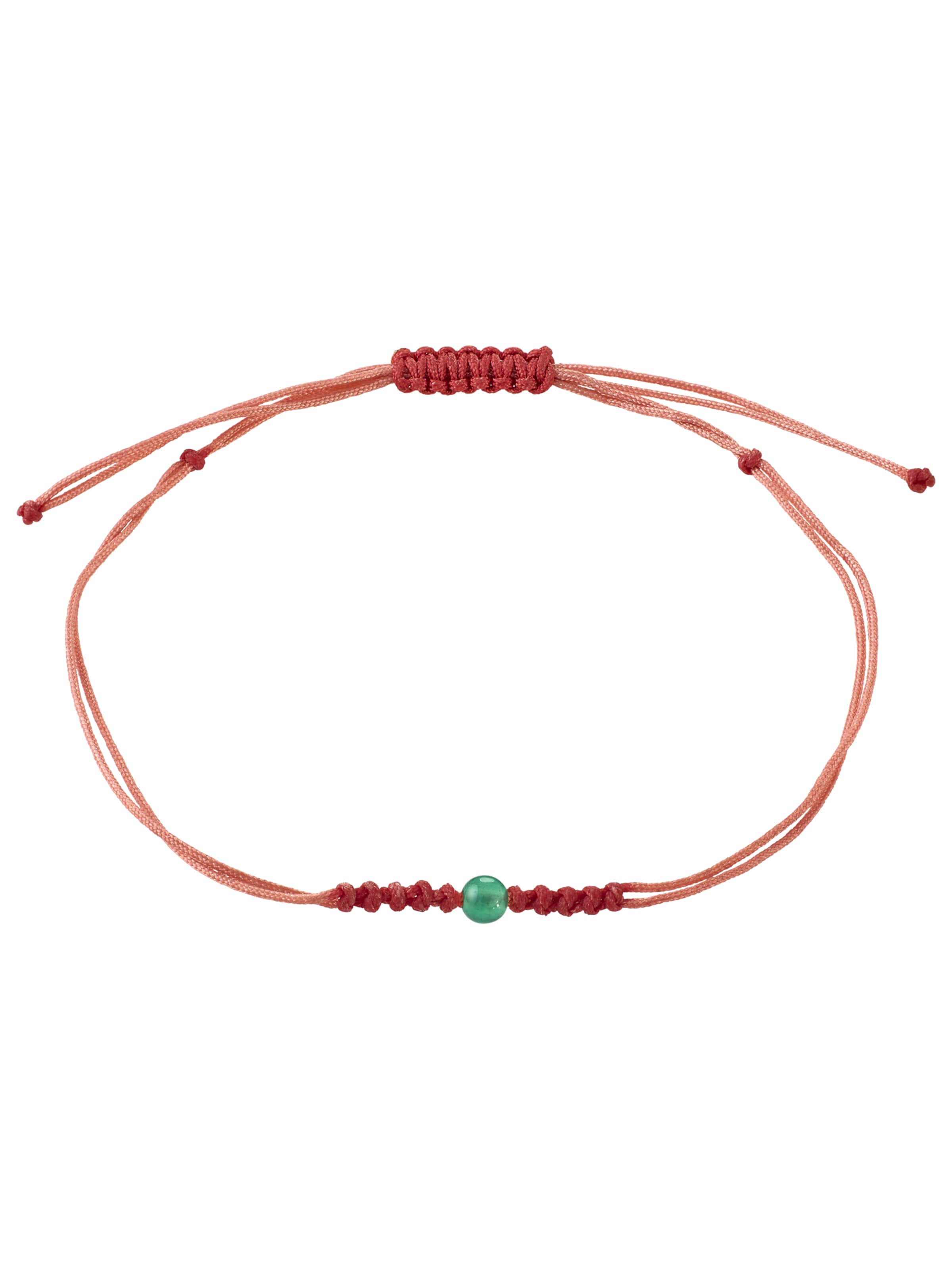 Pilgrim - Pulsera 'Birthstones' en rojo: frente