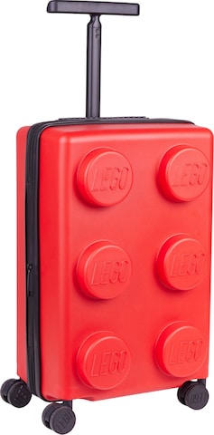 LEGO® Bags Trolley 'Brick' in Rood: voorkant