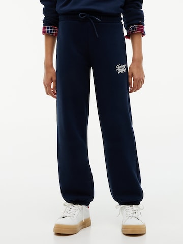 Effilé Pantalon TOMMY HILFIGER en bleu : devant