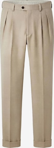 Il Lanificio Slimfit Housut värissä beige: etupuoli