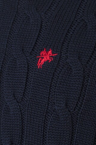 DENIM CULTURE Svetr ' MAURIZIO ' – modrá