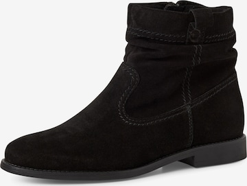 Bottines Tamaris en noir : devant