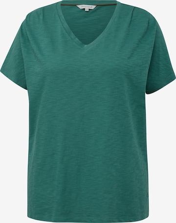 T-shirt TRIANGLE en vert : devant