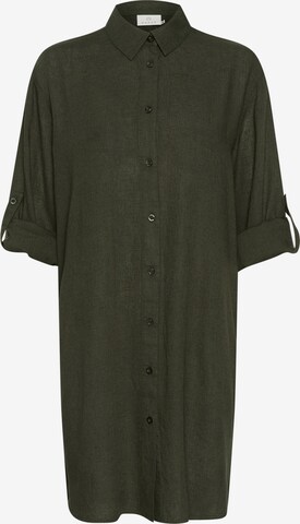 Kaffe Shirt Dress 'Milia' in Green: front