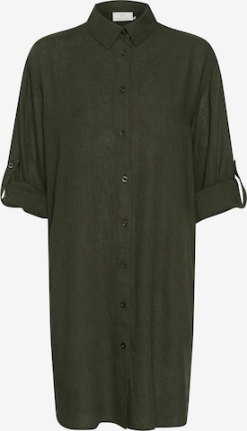 Kaffe Košilové šaty 'Milia' – zelená: přední strana
