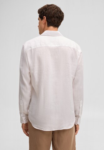STRELLSON Regular fit Button Up Shirt 'Ceasar' in White
