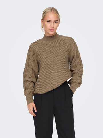 ONLY Sweater 'Freya' in Brown