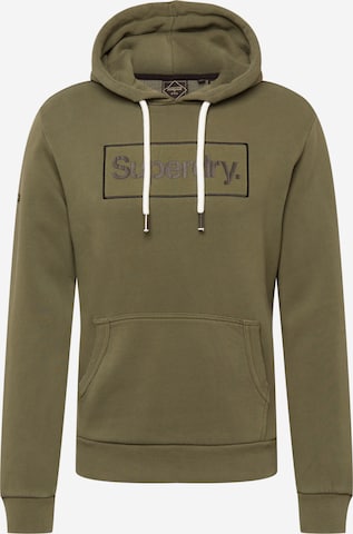 Superdry Панталон в зелено: отпред