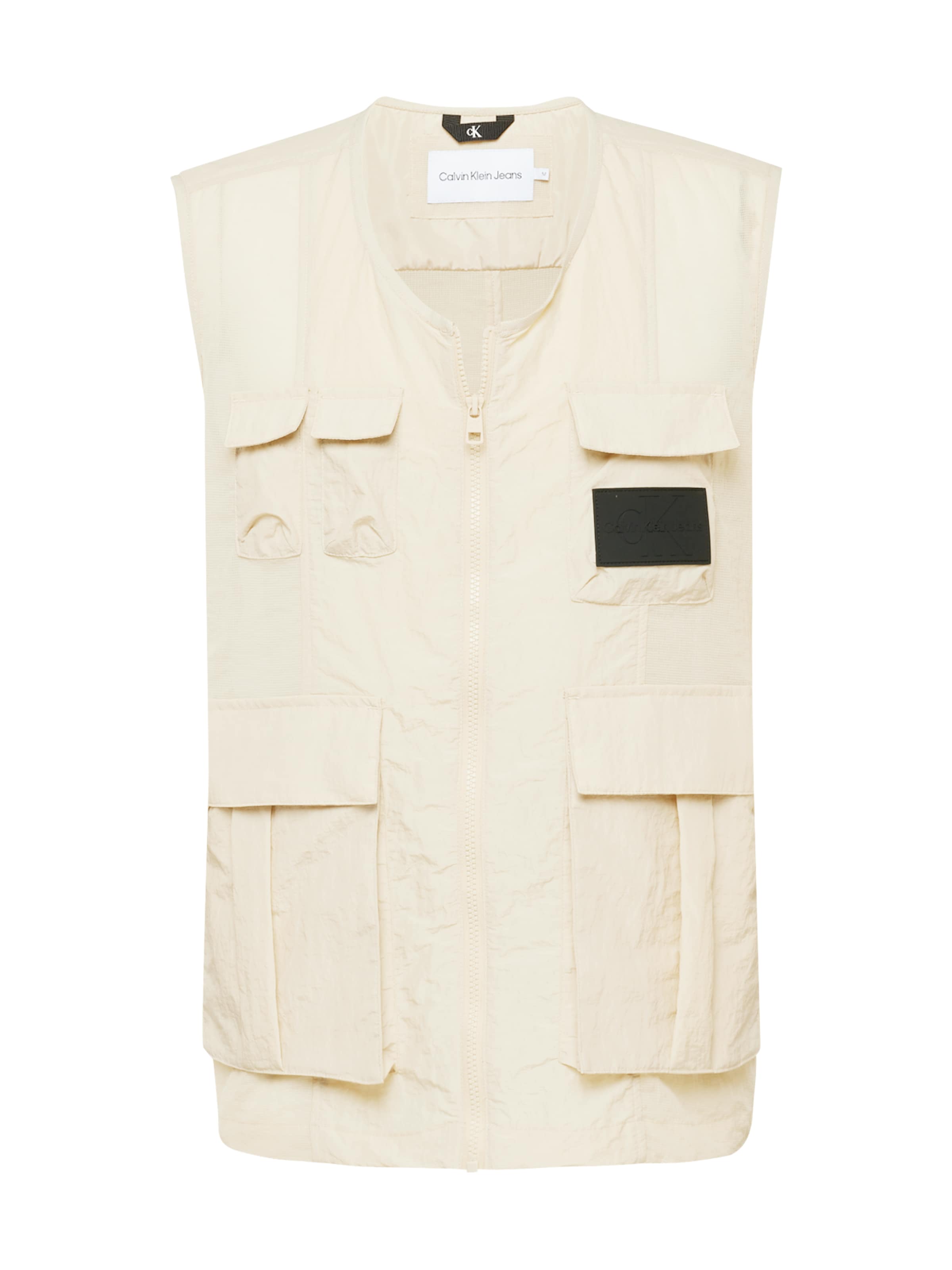 Gilet di Calvin Klein Jeans in beige: frontale
