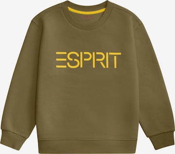 ESPRIT Sweatshirt in Groen: voorkant