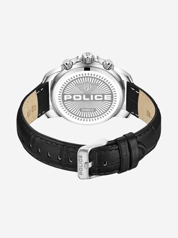 POLICE Analoog horloge 'Mensor' in Zwart