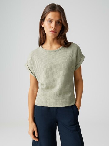 OPUS Sweater 'Sishell' in Green: front