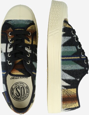 US Rubber Sneakers laag 'PENDLETON' in Zwart