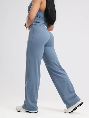 neverover - Flared Leggings 'Everyday Wide Leg Leggings' em azul