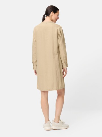 CAMEL ACTIVE Kleid mit Stehkragen in Beige