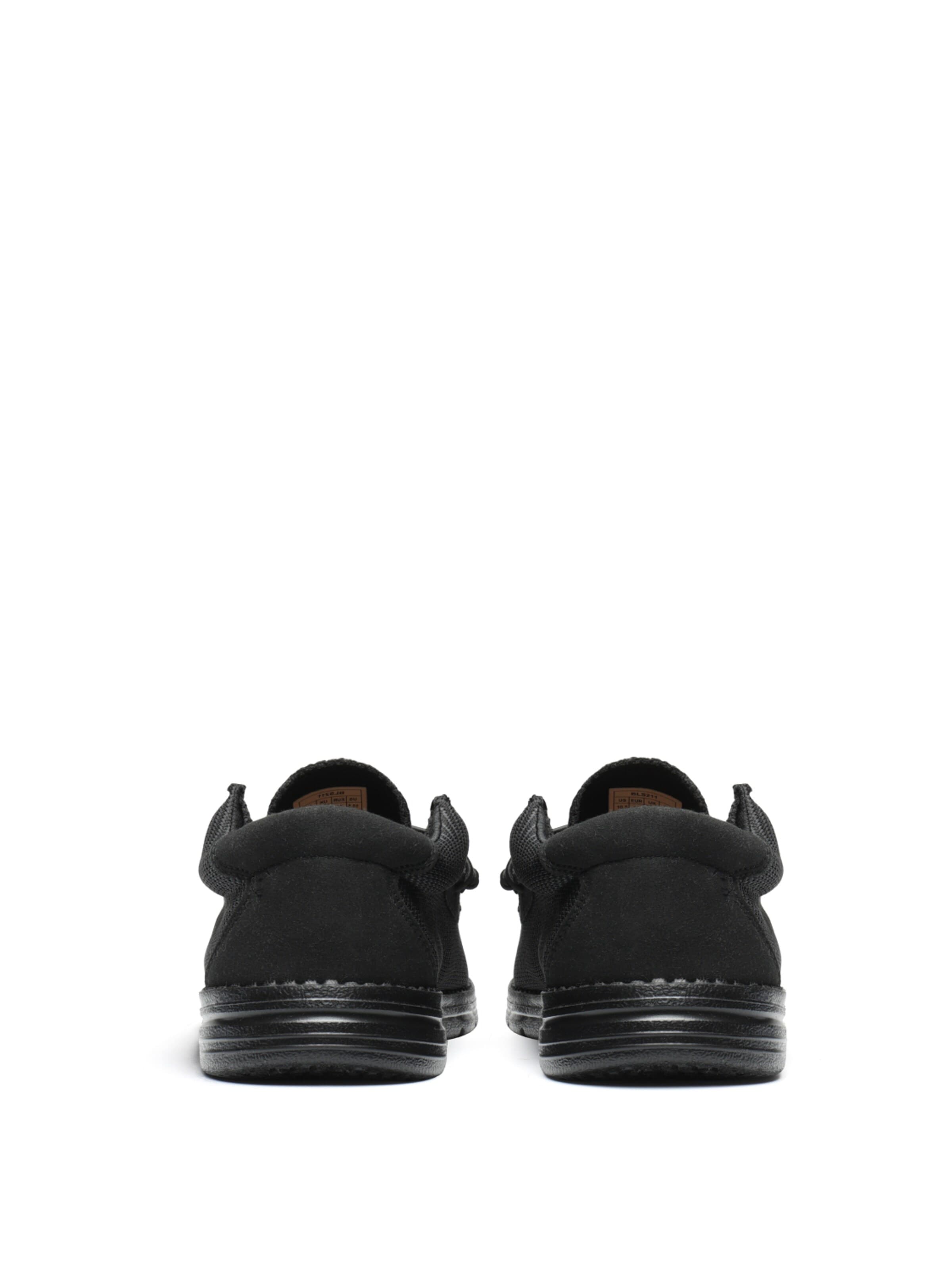 Slipper 'Bruno Marc Herren Loafer Mokassin, Leichte Atmungsaktive Freizeitschuhe Aus Canvas' di Bruno Marc in nero
