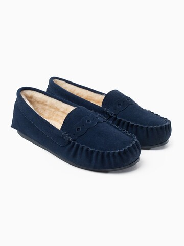 Gooce Mocassins 'Malika' in Blauw