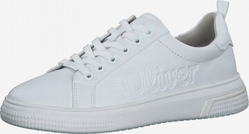 s.Oliver Sneakers laag in Wit: voorkant