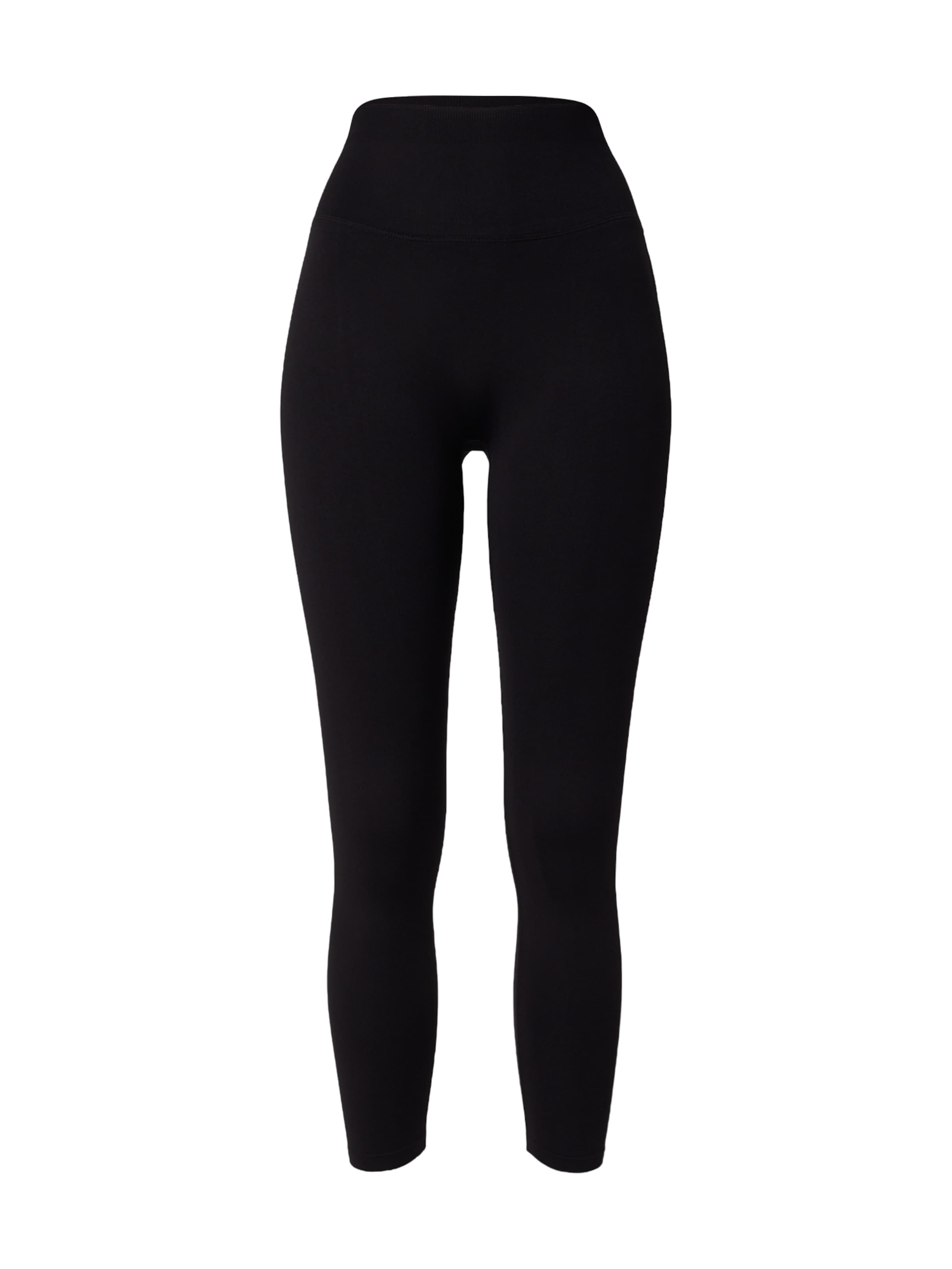 melns Fabletics Šaurs Sporta bikses: no priekšpuses