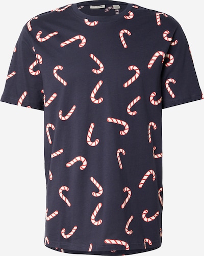 Marškinėliai 'ONSKLAUS' iš Only & Sons, spalva – nakties mėlyna / raudona / balta, Prekių apžvalga