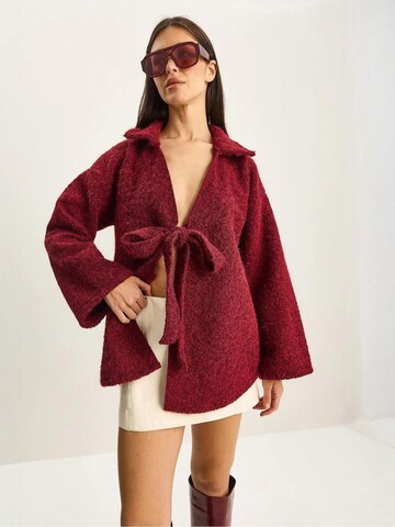 Bianco Lucci Strickjacke in Rot