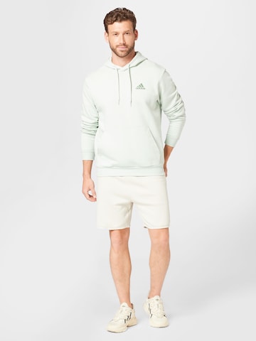 ADIDAS SPORTSWEAR Regular Sportshorts 'Studio Lounge Fleece' in Beige