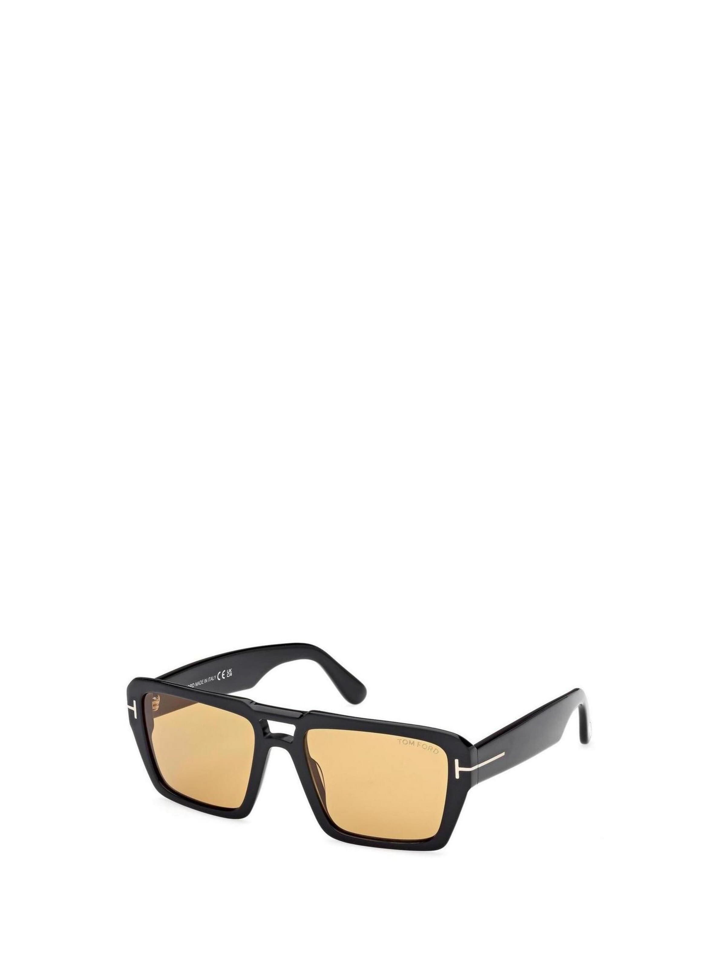 Tom Ford Zonnebril 'FT1153 5601E' in Zwart: voorkant