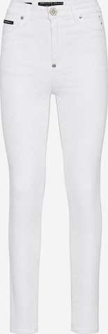 Leggings Philipp Plein en blanc : devant