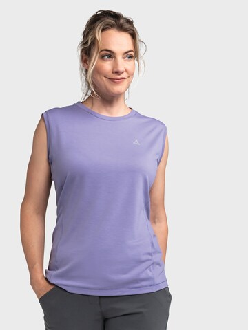 Schöffel Performance shirt 'Vietas' in Purple: front