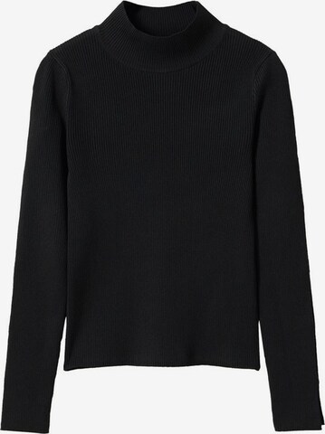 Pull-over 'Gruyer' MANGO en noir : devant