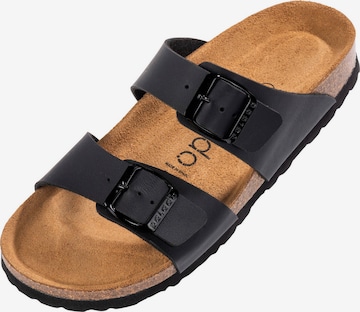 Palado Muiltjes 'Samos PF' in Zwart: voorkant