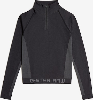 G-STAR Shirt in Zwart: voorkant