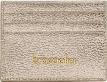Braccialini - Cartera 'Basic' en plata: frente