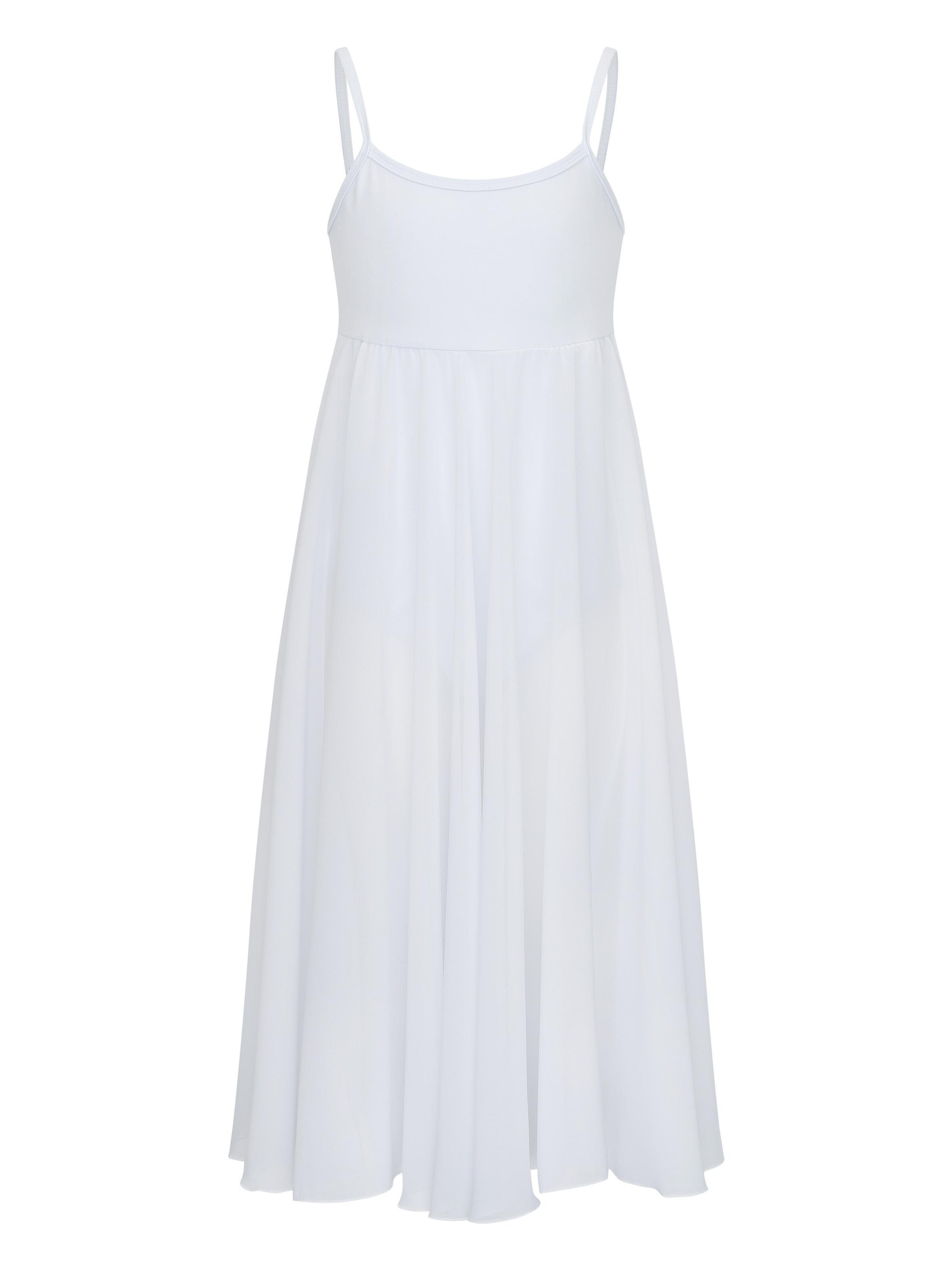 Tanzmuster Sports Dress 'Adelina' in White: front