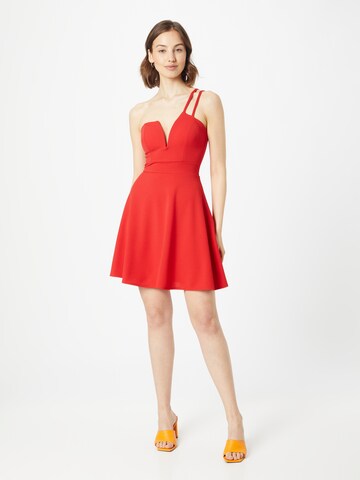 WAL G. Cocktail dress 'TASHA' in Red: front